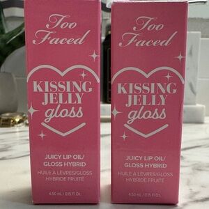 Too Faced Kissing Jelly Gloss Lip Oil Duo
